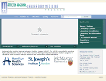 Tablet Screenshot of hrlmp.ca